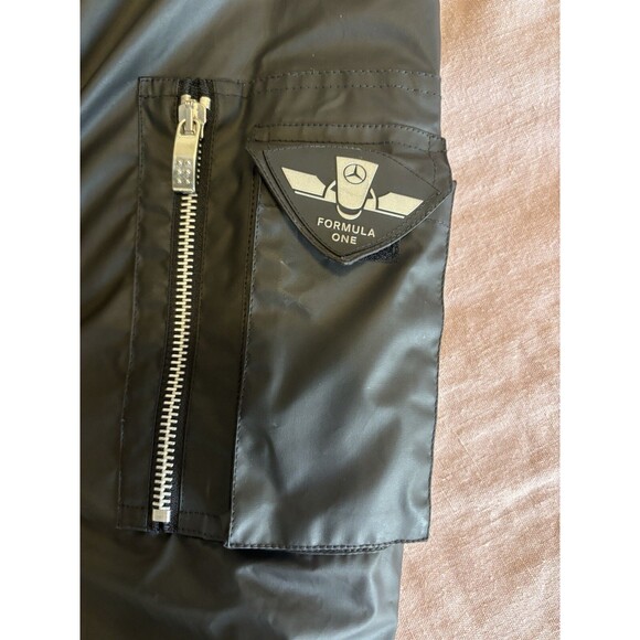 Mercedes-Benz Formula One Jacket Edition Motorsport Padded Bomber Coat Size E - Picture 9 of 16